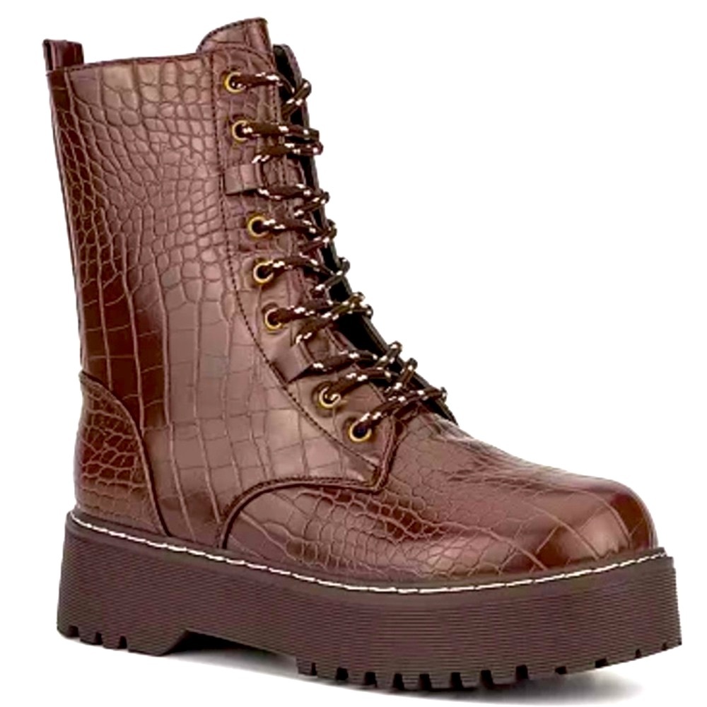 OLIVIA MILLER LUG SOLE COMBAT BOOTS